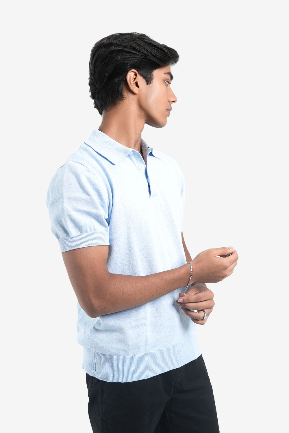 Finesse Regular-FIt Jersey Knitted Polo - Finesse Lifestyle