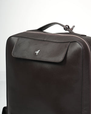 Finesse Signature Classic Leather Backpack