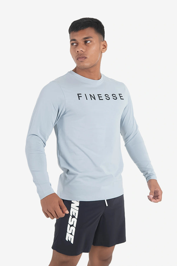 Finesse Minimal Muscle-Fit Full Sleeve T-shirts