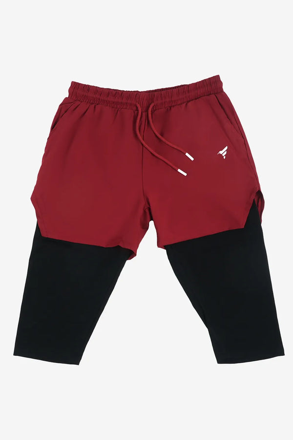 Finesse Dri-Fit 2 Layer Medium inner Gym Shorts - Finesse Lifestyle