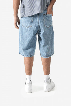 Finesse Relaxed-fit Denim Jorts - Finesse Lifestyle