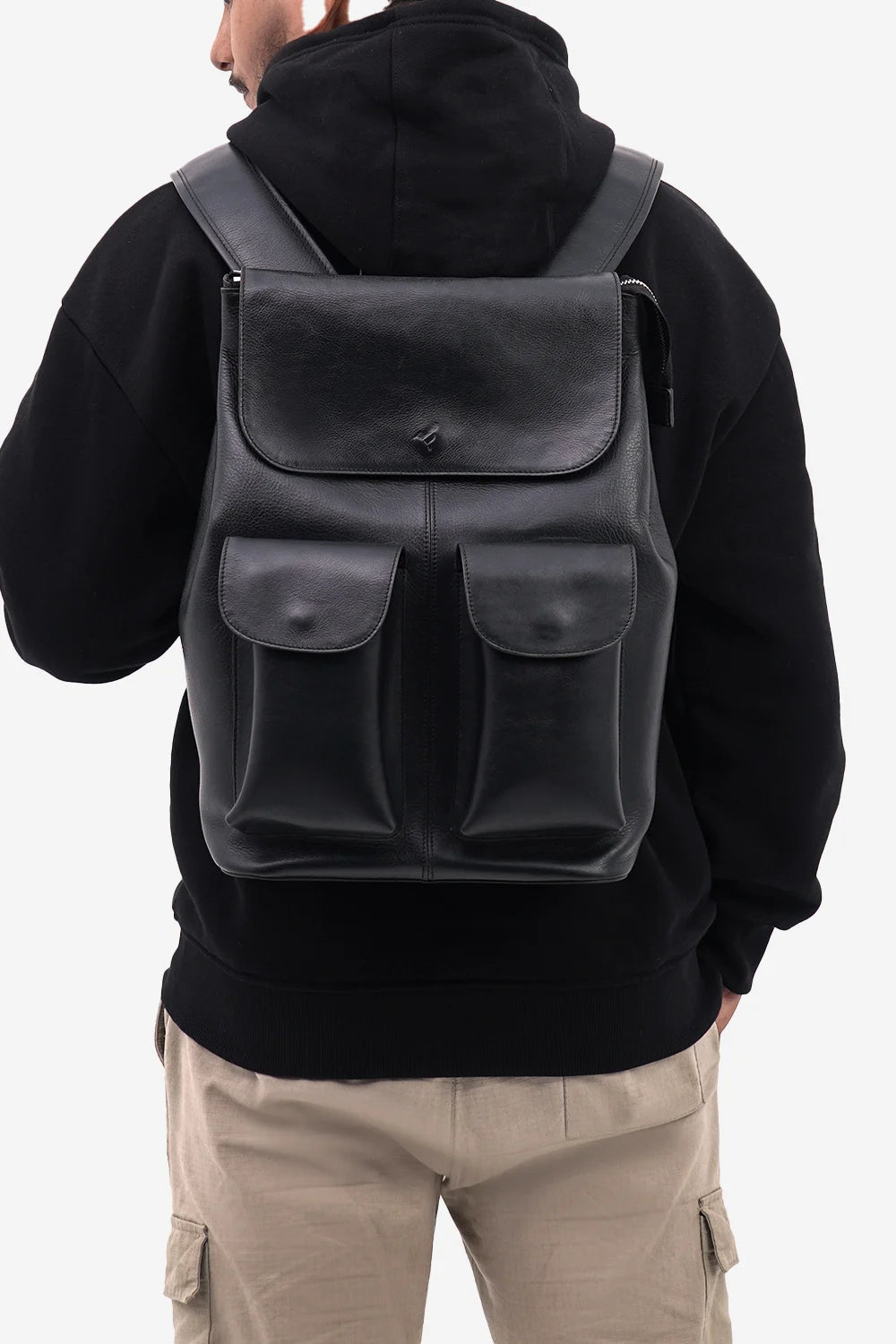 Finesse Leather "Nomad Flap" Travel Backpack - Finesse Lifestyle