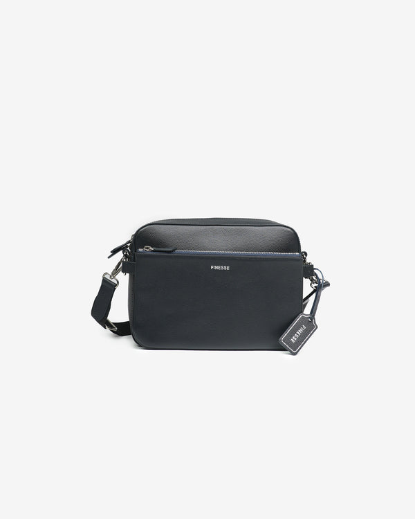 Finesse Vestige Duo Leather Messenger Bag