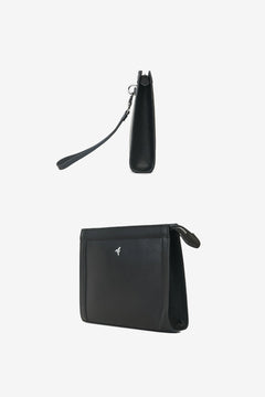 Finesse Leather Clutch Bag