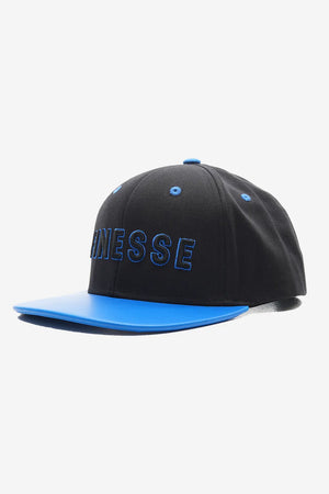 Finesse FAUX leather Visor Contrast Snapback Caps - Finesse Lifestyle