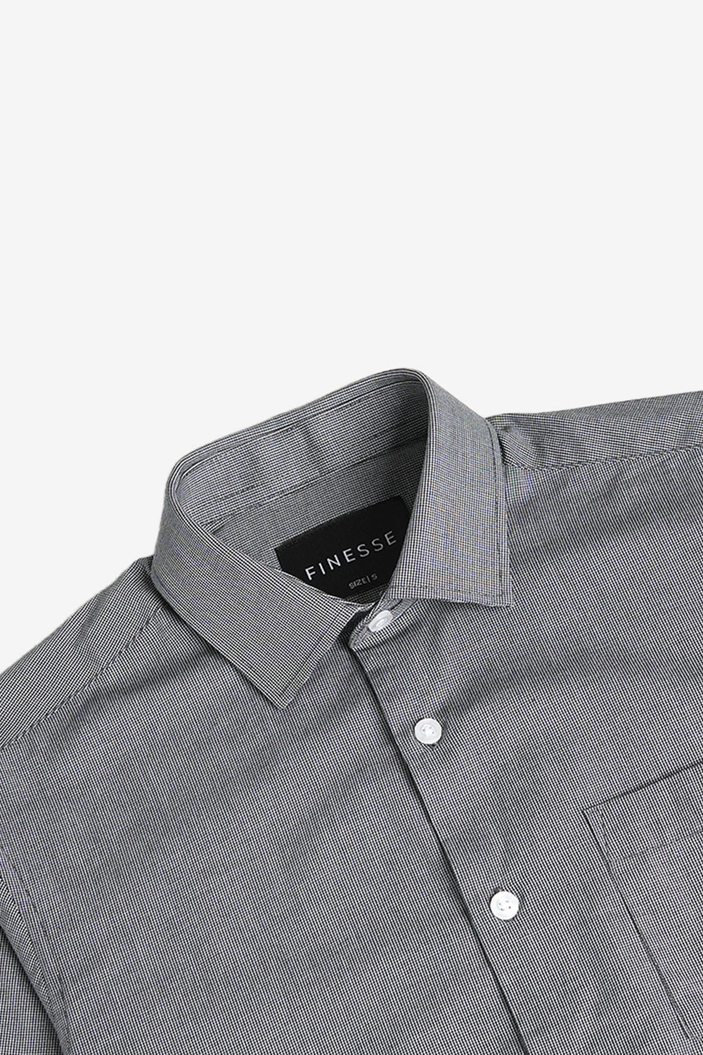 Finesse Regular-Fit Graph Check Shirts - Finesse Lifestyle