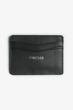 Finesse Leather Wave Cardholder