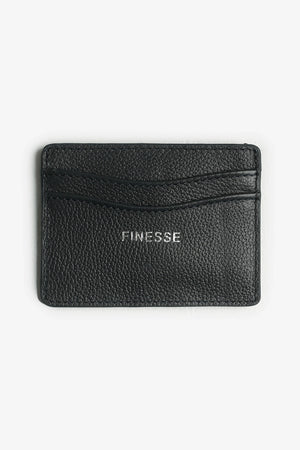 Finesse Leather Wave Cardholder