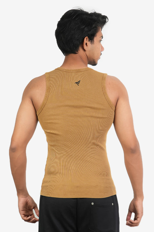 Finesse Distressed Acid wash Fitted Tanktop
