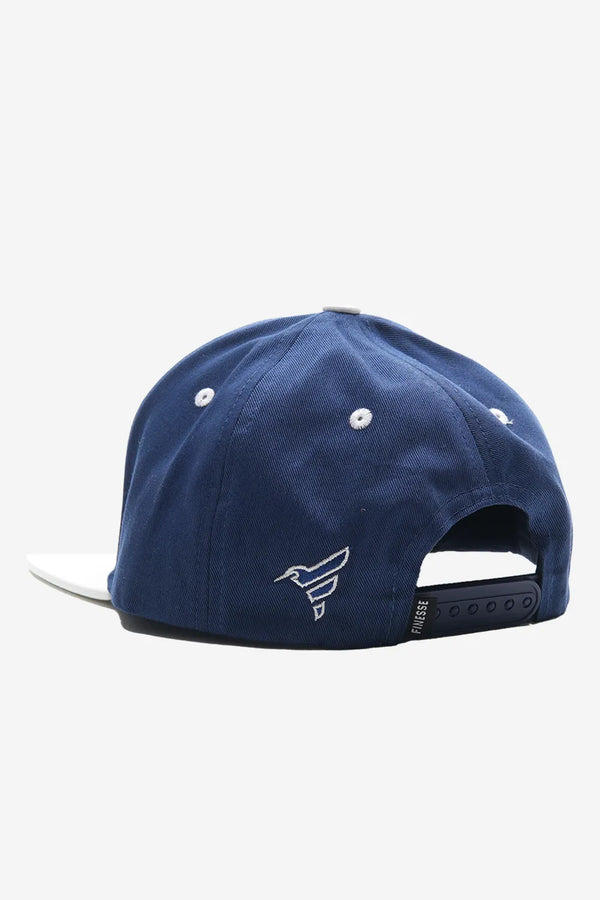 Finesse FAUX leather Visor Contrast Snapback Caps - Finesse Lifestyle