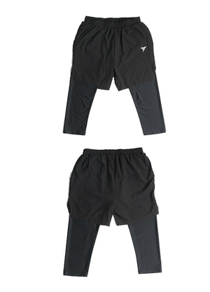 Finesse Dri-Fit 2 Layer Medium inner Gym Shorts