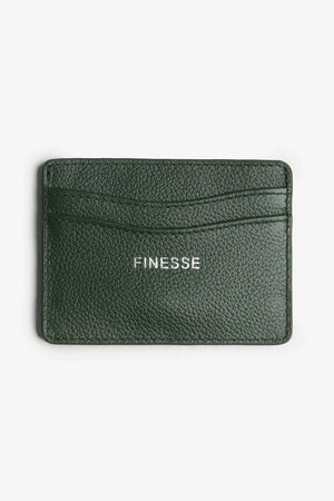 Finesse Leather Wave Cardholder
