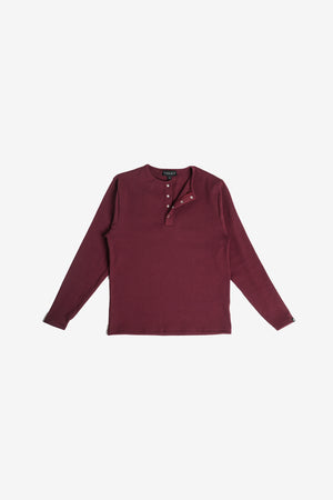 Finesse Slim-Fit Henley Rib T-shirt