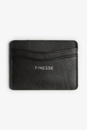 Finesse Leather Wave Cardholder