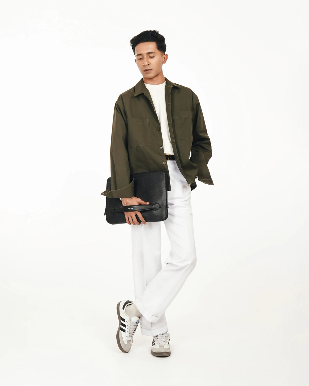 Finesse Leather Sartorial Laptop pouch - Finesse Lifestyle