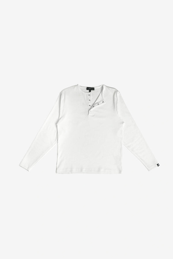 Finesse Slim-Fit Henley Rib T-shirt