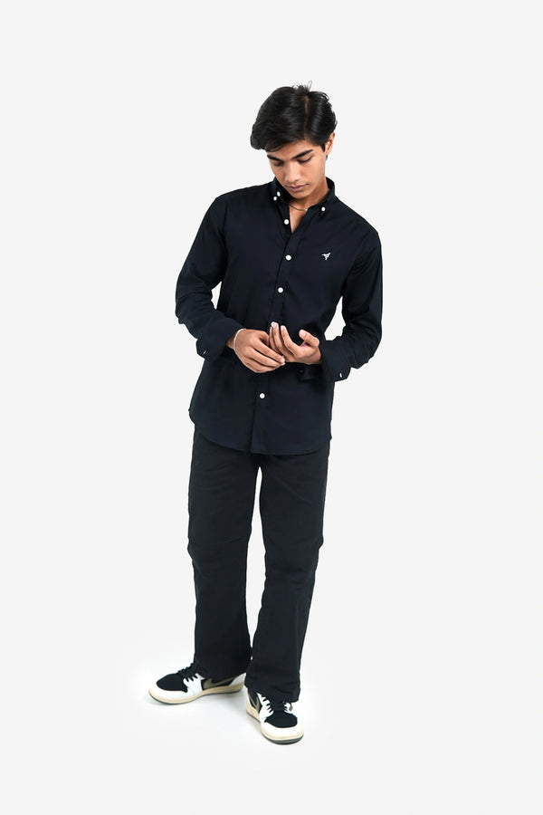 Finesse Down-Button Full-Sleeve Oxford Shirts - Finesse Lifestyle