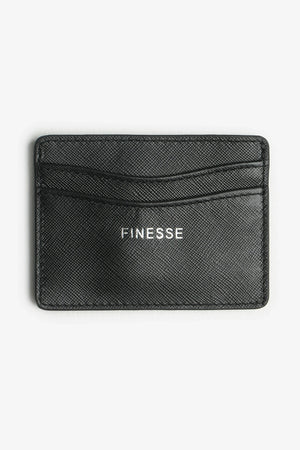 Finesse Leather Wave Cardholder