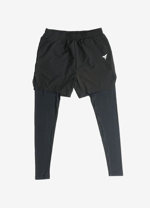 Finesse Dri-Fit 2 Layer Long inner Gym Shorts