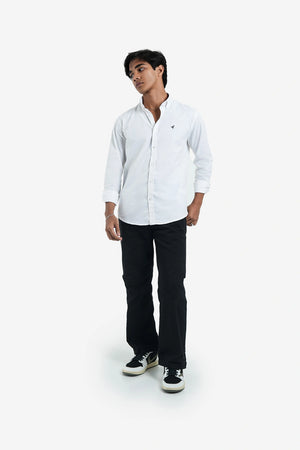 Finesse Down-Button Full-Sleeve Oxford Shirts - Finesse Lifestyle