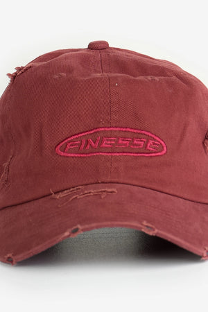 Finesse Vintage Washed Distressed Cap