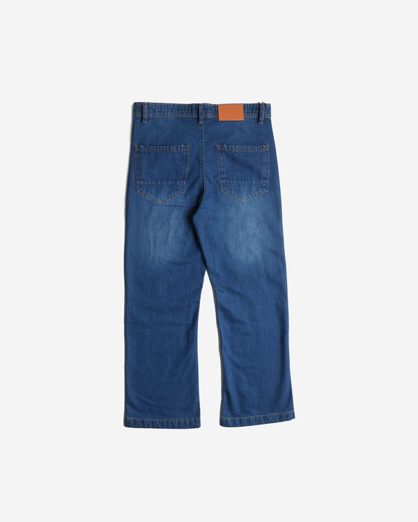 Finesse Low-Rider Flare Denim Pants