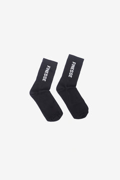 Finesse TYPO Crew Socks