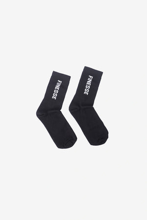 Finesse TYPO Crew Socks