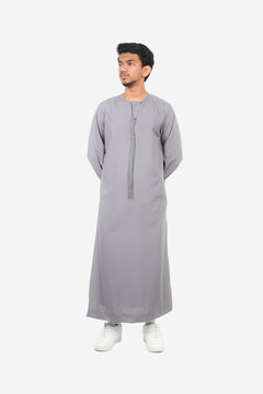 Finesse Emirati Thobe with Detachable Tassel