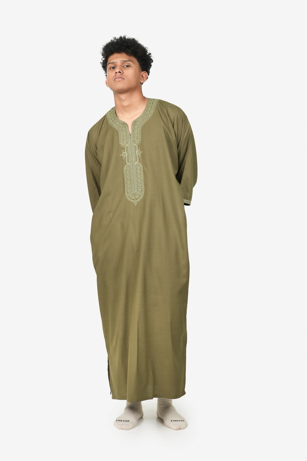 Finesse Short Sleeve Moroccan Thobe
