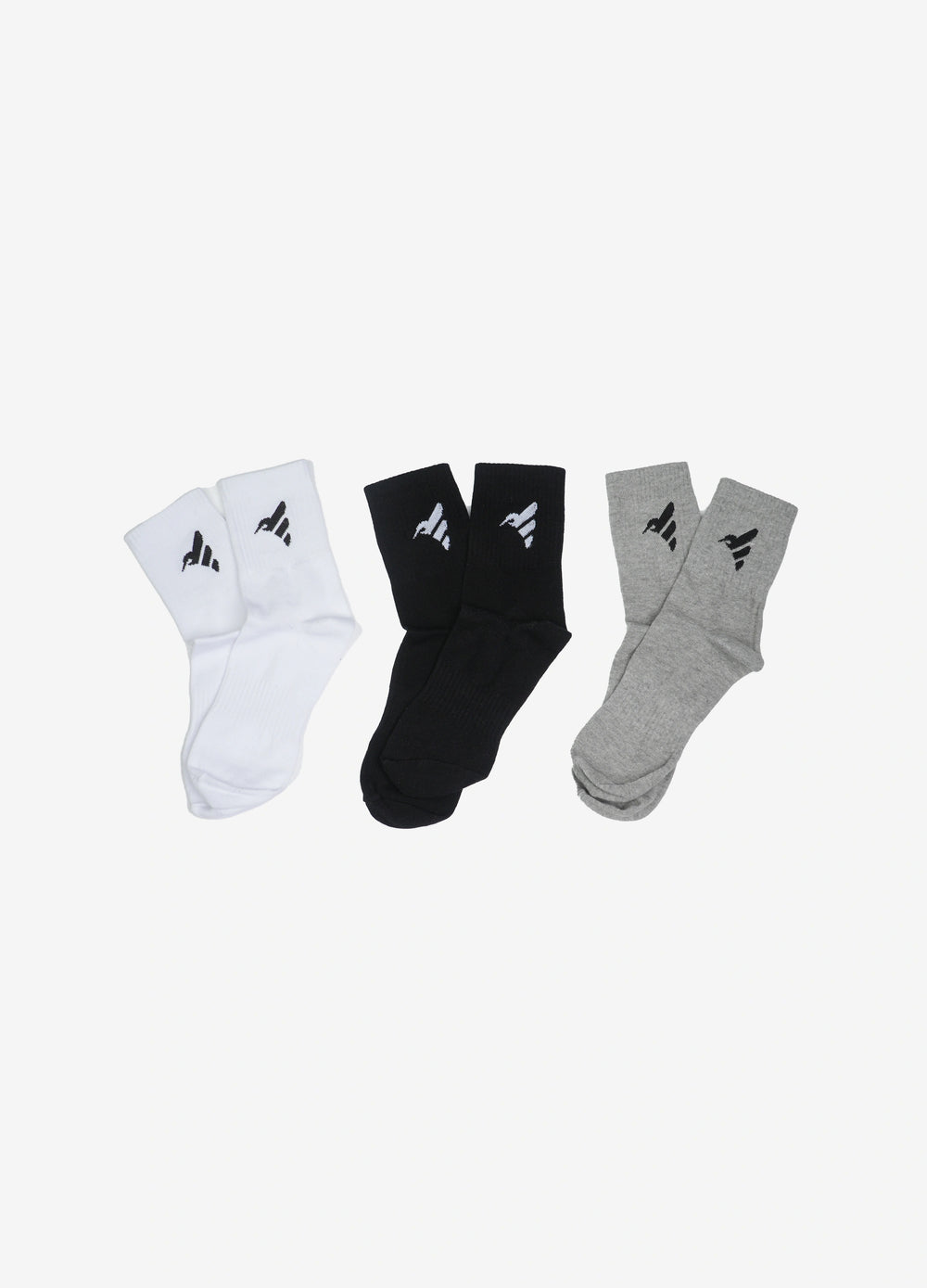 Finesse Signature Crew Socks (3 pair)
