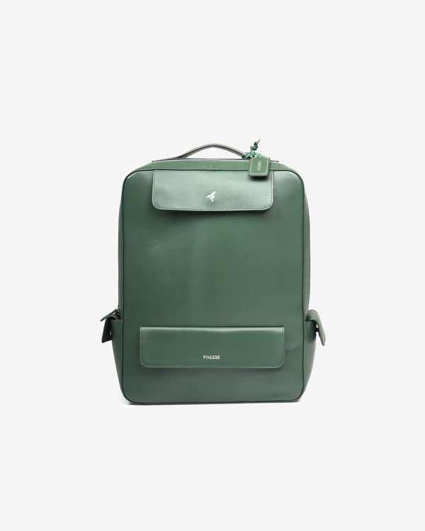 Finesse Signature Classic Leather Backpack