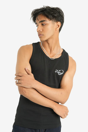 Finesse Round Neck Muscle Fit Rib Vest ( 3 PC Pack ) - Finesse Lifestyle