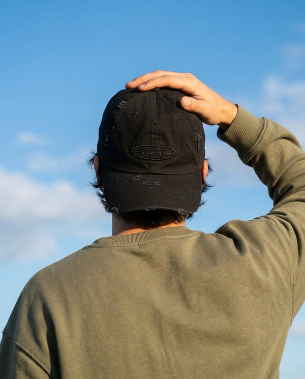 Finesse Vintage Washed Distressed Cap