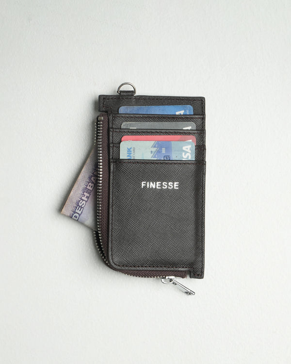 Finesse Commute Leather Card Wallet