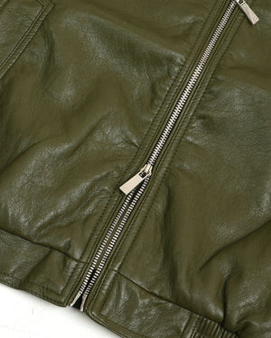 Finesse Minimalist Faux Leather Jackets