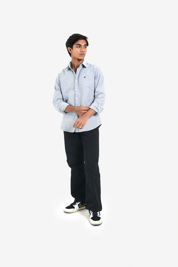 Finesse Down-Button Full-Sleeve Oxford Shirts - Finesse Lifestyle