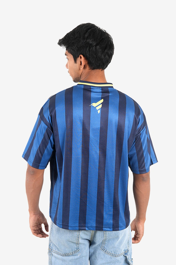 Finesse Retro StripeLine Dropshoulder Jersey - Finesse Lifestyle