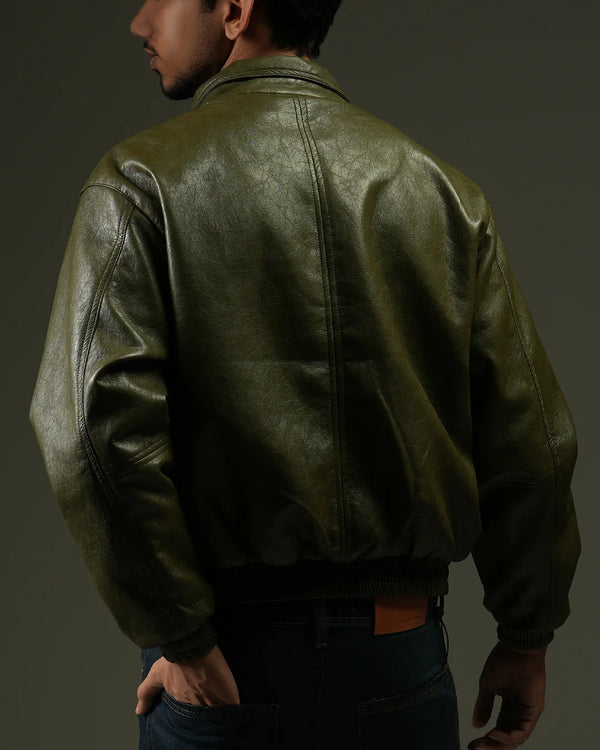 Finesse Minimalist Faux Leather Jackets
