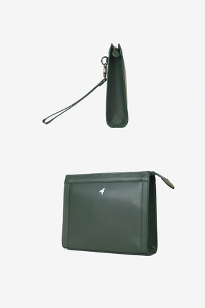 Finesse Leather Clutch Bag