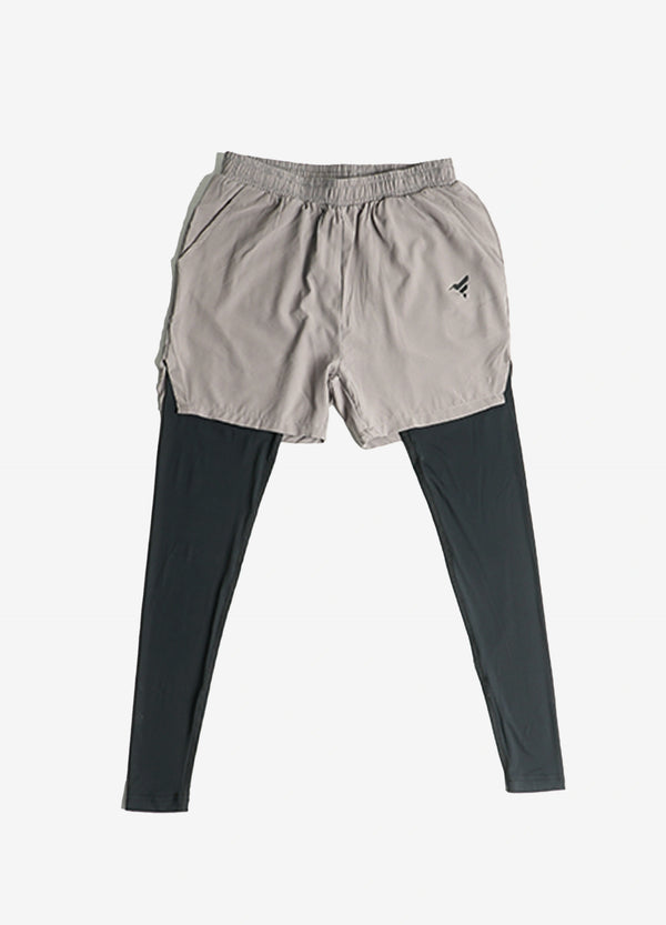 Finesse Dri-Fit 2 Layer Long inner Gym Shorts