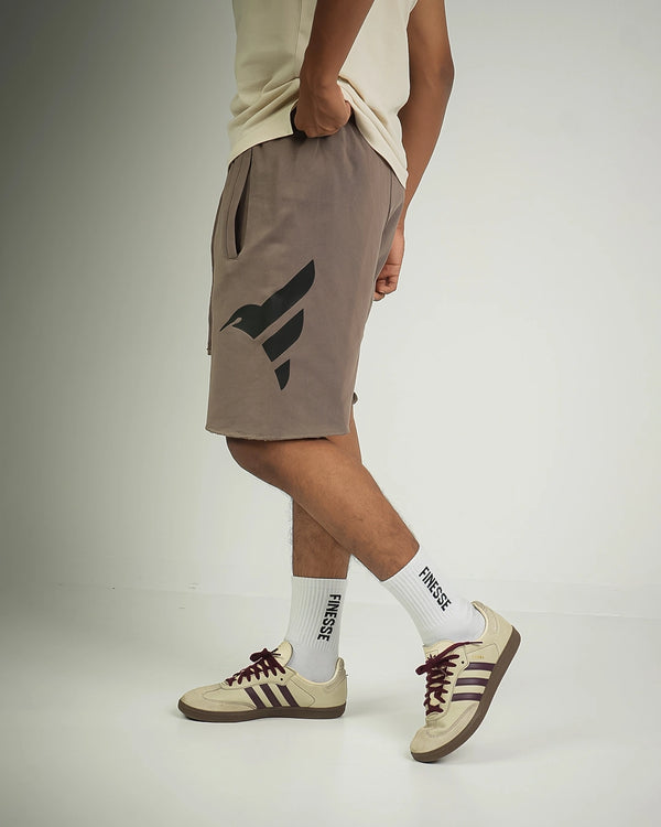 Finesse Relax-Fit Terry Shorts
