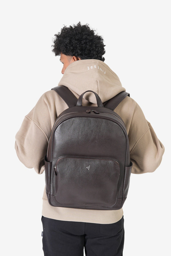Finesse Trovato Leather Backpack