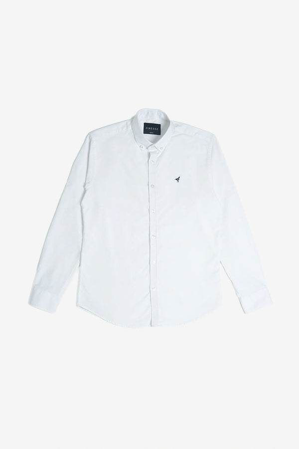 Finesse Down-Button Full-Sleeve Oxford Shirts - Finesse Lifestyle