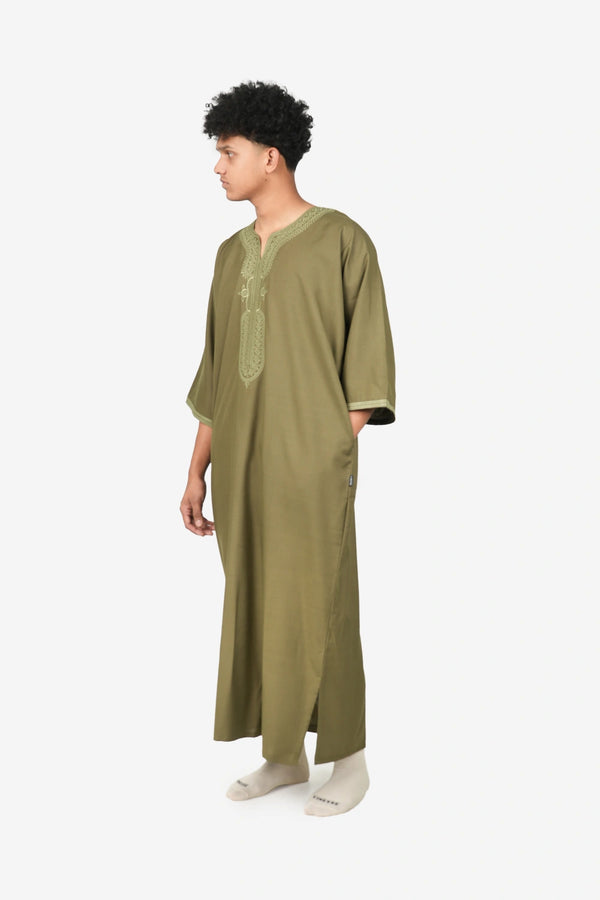 Finesse Short Sleeve Moroccan Thobe