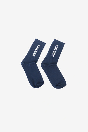 Finesse TYPO Crew Socks