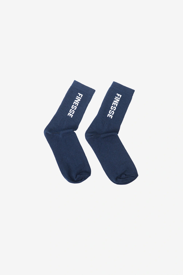 Finesse TYPO Crew Socks