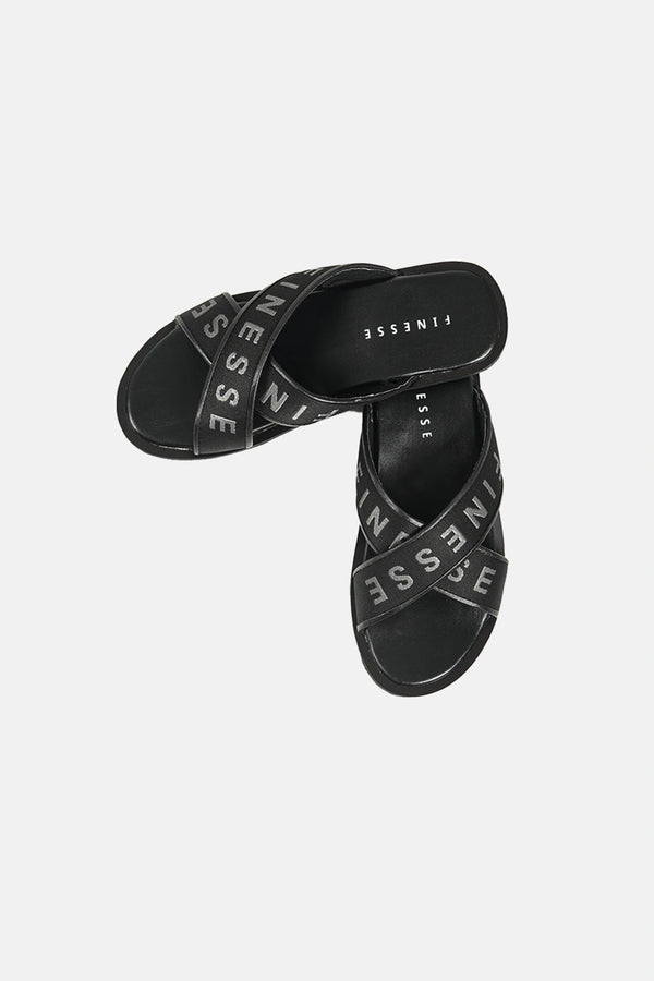 Finesse Men's Cross-belt Handcrafted slider's - Finesse Lifestyle