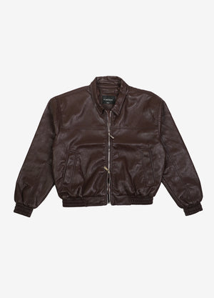 Finesse Minimalist Faux Leather Jackets