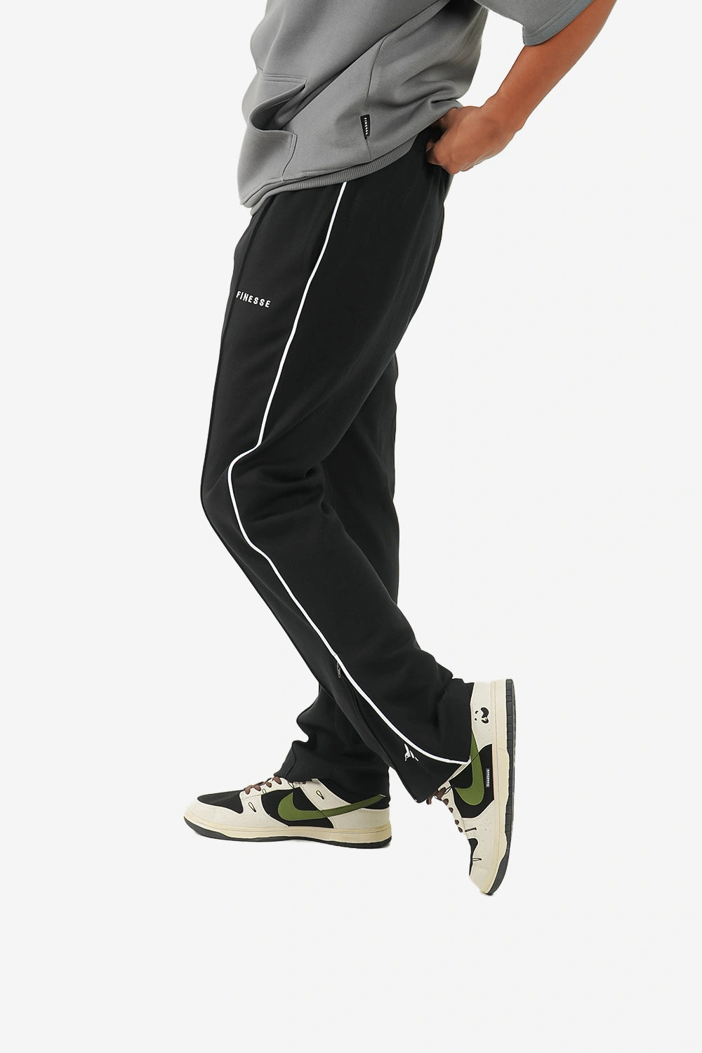 Finesse Straight-Fit StrideLine Trousers